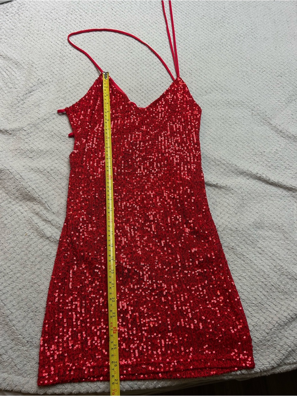 Windsor Red Sequin Mini Dress
